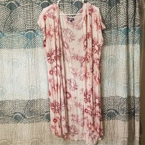 Flower kimono/wrap/duster